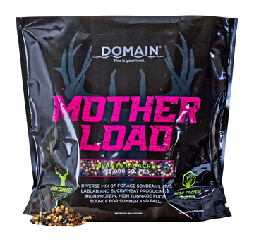 Domain Outdoor Mother Load 20 lb Deer Food Plot Seed Mix - 1/2 Acre Coverage