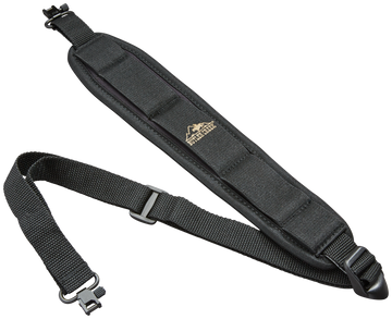 Butler Creek 81013 Comfort Stretch Rifle Sling 44" 2.25" Black Neoprene w/ 1" Swivel