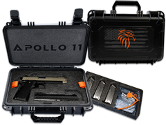 Live Free Armory Apollo 11 Compact 9mm 4.15" 17+1 Semi-Auto Pistol - FDE Cerakote