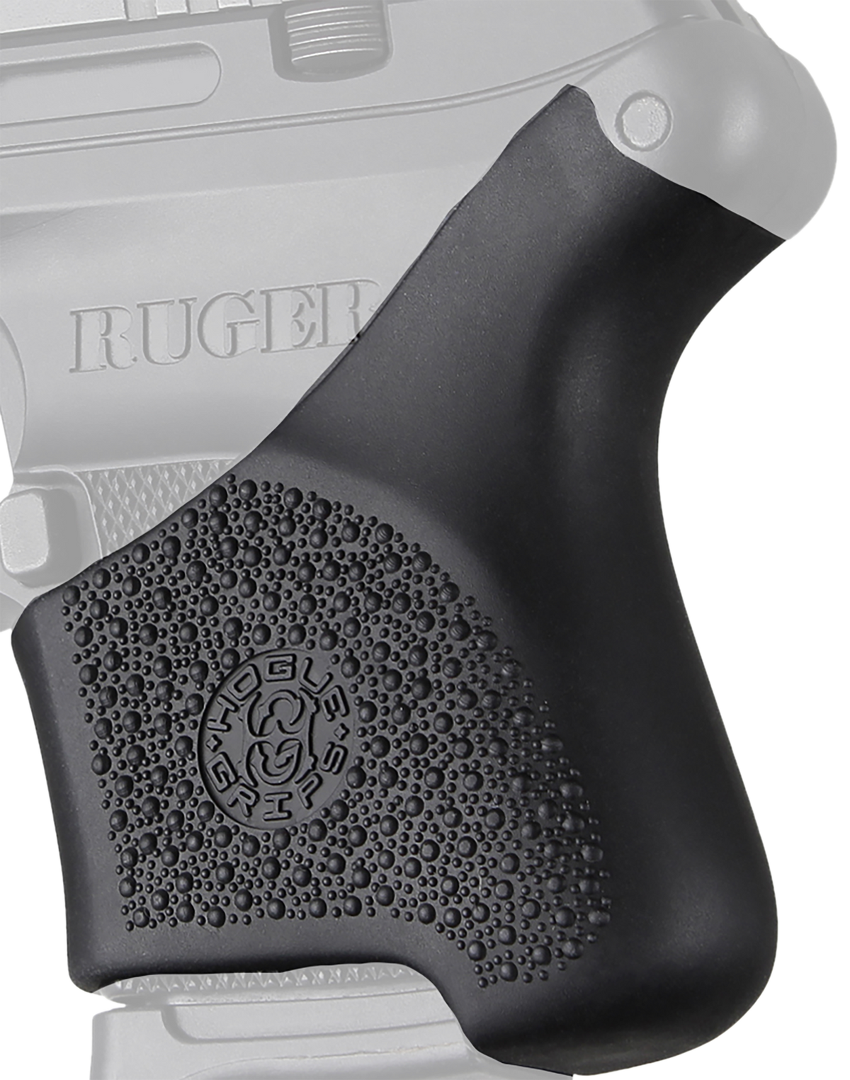 Hogue 18100 HandAll Hybrid Grip Sleeve Ruger LCP Textured Black Rubber