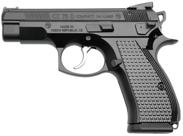 CZ Custom Shop 75 D PCR Compact 9mm Luger 3.90" 15+1 DA/SA Semi-Auto Pistol