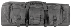 NcSTAR VISM Double Carbine Case 36" Urban Gray PVC Nylon - Foam Padded, MOLLE