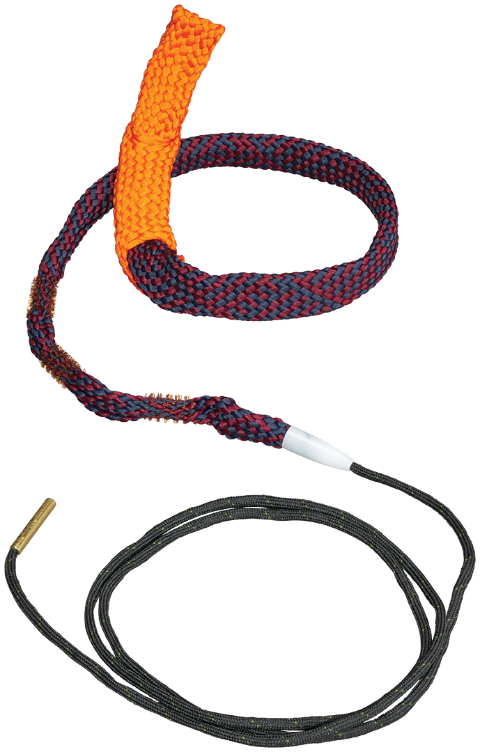 Hoppes BoreSnake Viper .416/.44/.45-70/.458/.460 Cal Rifle Bore Cleaner Rope - Bronze Bristle