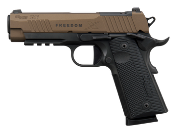 Sig Sauer 1911 XSeries Carry Freedom 45 ACP 4.20" 8+1 Semi-Auto Pistol - Bronze Cerakote/Black DLC