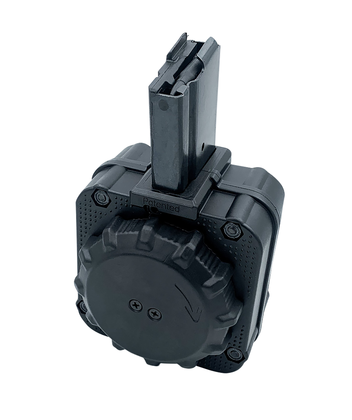 ProMag DRMA97 65-Rd .223 Rem Drum Magazine for Ruger Mini-14 - Black Polymer