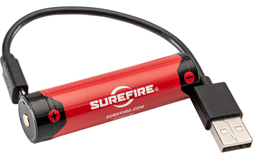 Surefire SF18650B 18650 Lithium-Ion Rechargeable Battery 3.6V 3,500 mAh - Red/Black