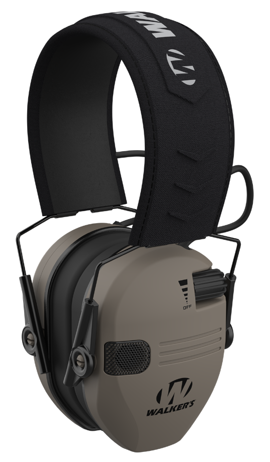 Walkers Game Ear Razor Compact Slim Electronic Muff 23 dB Youth/Women - Flat Dark Earth
