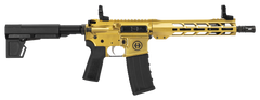 Hi-Point Firearms HP-15P 5.56 NATO 10.5" 30+1 Semi-Auto Pistol - Gold Receiver