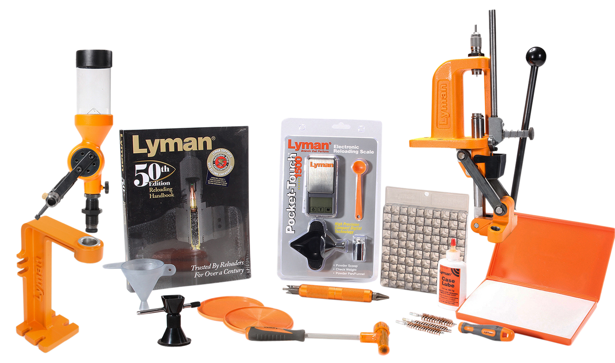 Lyman Brass Smith Victory Reloading Kit 1-Hole Cast Iron Single Stage