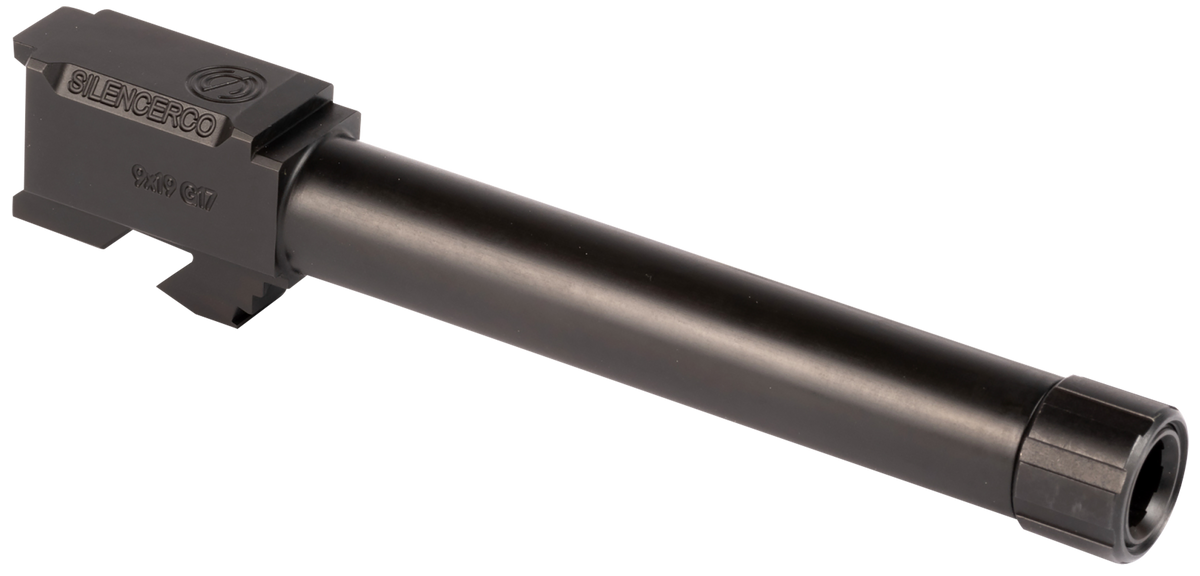 SilencerCo AC864 Glock 17 Gen1-4 9mm Luger 5" Threaded Barrel