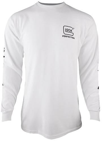 Glock Perfection Long Sleeve T-Shirt White Large