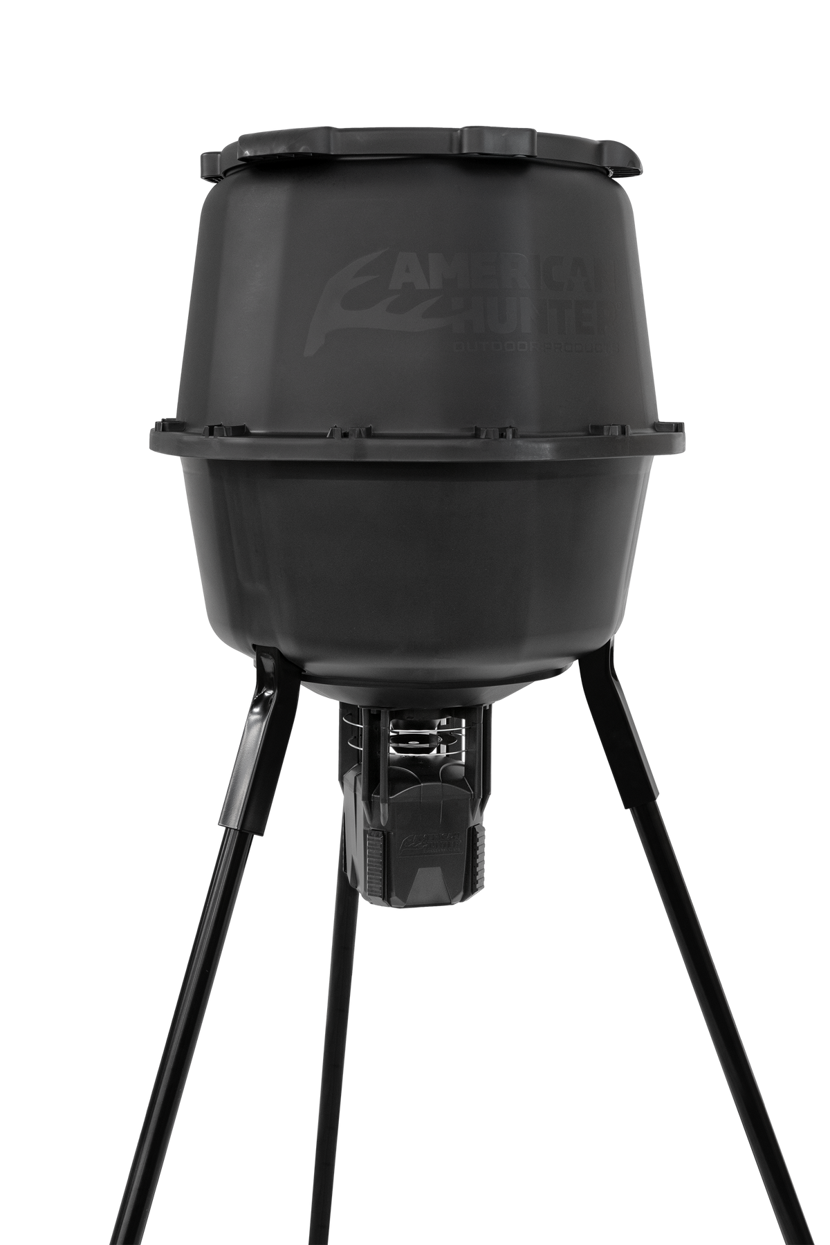 American Hunter XD-Pro 30-Gallon Game Feeder w/Nesting Hopper - Digital Timer 16 Programs