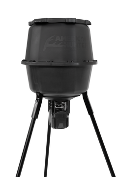 American Hunter XD-Pro 30-Gallon Game Feeder w/Nesting Hopper - Digital Timer 16 Programs