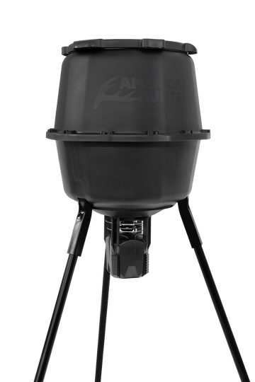 American Hunter XD-Pro 30-Gallon Game Feeder w/Nesting Hopper - Digital Timer 16 Programs