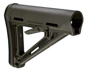 Magpul Industries MOE Carbine Stock Mil-Spec OD Green Synthetic for AR-15/M16/M4
