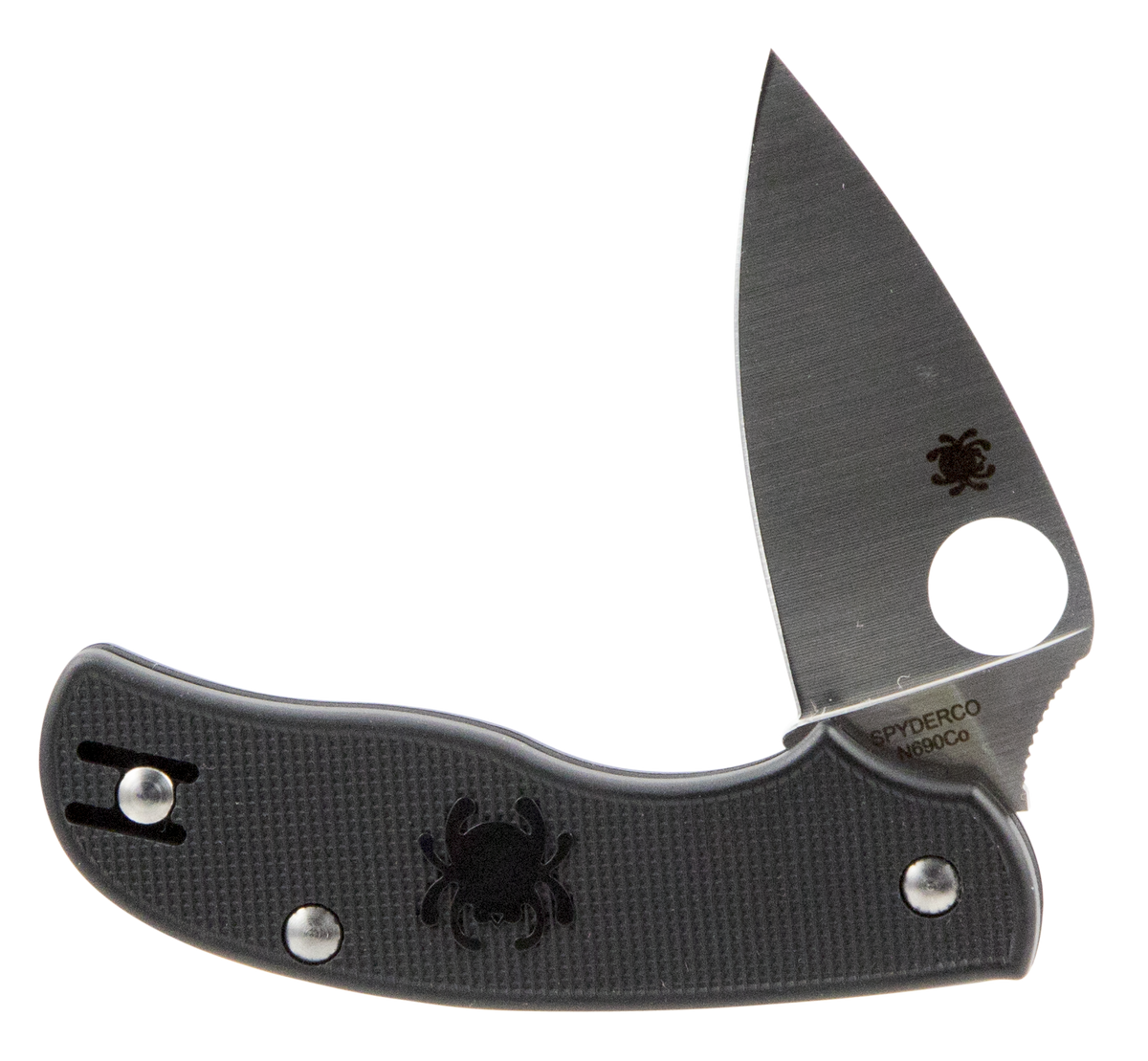 Spyderco Urban Lightweight 2.61" N690Co Drop Point Plain Edge FRN Folding Knife