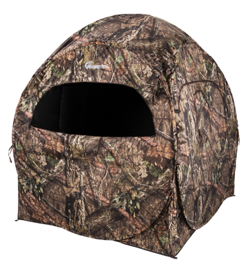 Ameristep Doghouse Run & Gun Ground Blind Mossy Oak Break-Up Country 300 Durashell Plus