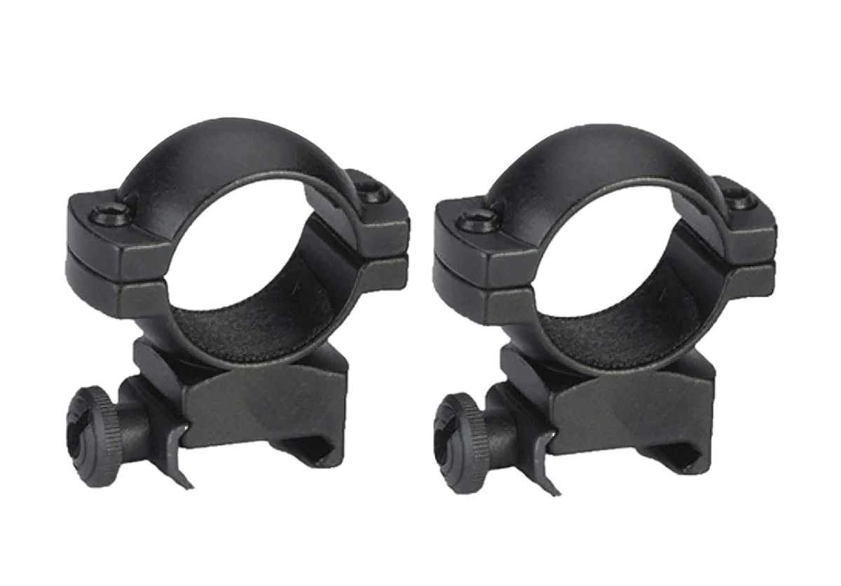 Traditions A793DS Scope Rings 1" High Weaver Style Aluminum Matte Black