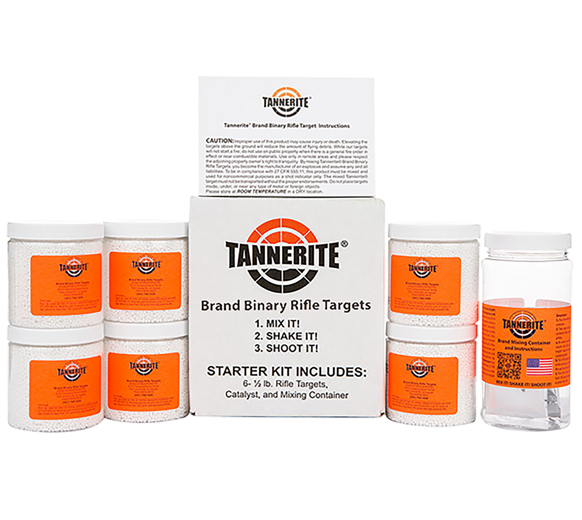 Tannerite STR Starter Kit 0.50 lb Binary Exploding Targets 24-Pack