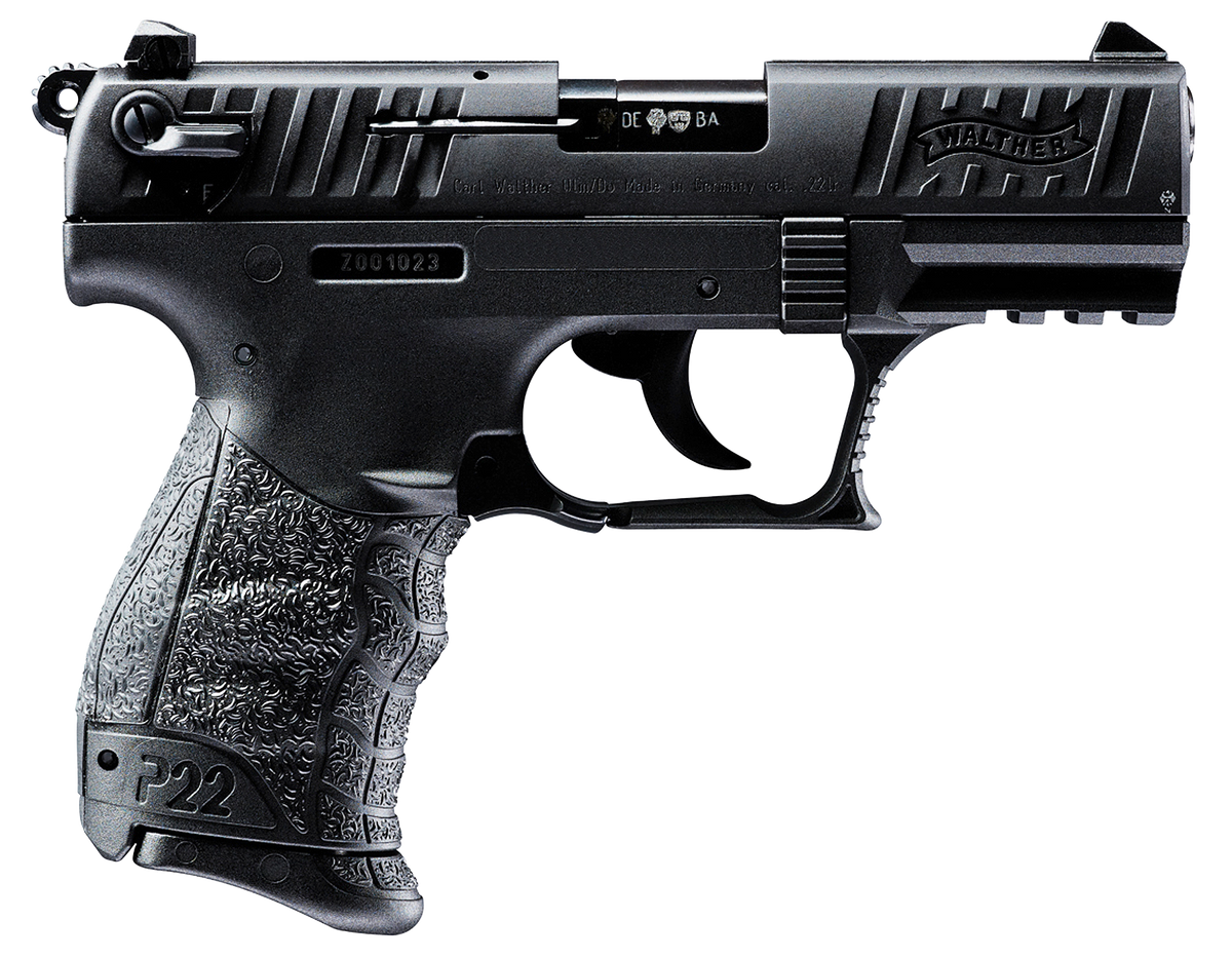 Walther Arms P22 *CA Compliant 22 LR 3.42" 10+1 Semi-Auto Pistol