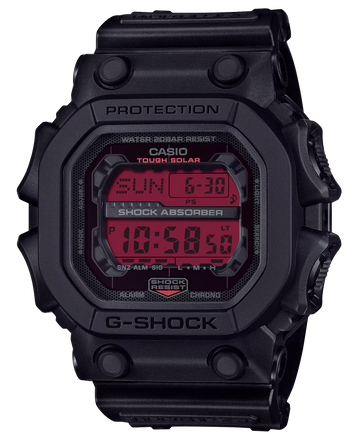 G-Shock GX-56BBR-1 Tough Solar Black/Red Resin Watch