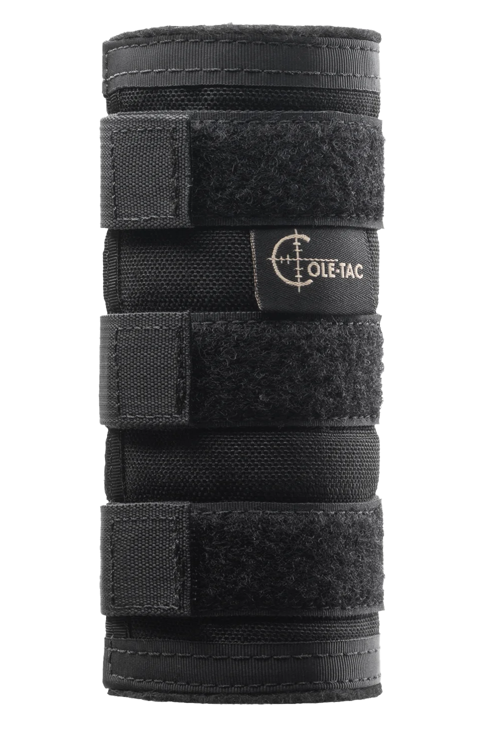 Cole-TAC HTP Suppressor Cover 6" Black - Fits 1-2" Diameter