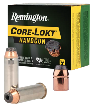 Remington Ammunition Core-Lokt Handgun 44 Rem Mag 240gr Jacketed Hollow Point - Box or Case