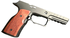 Sharps Bros SBGM09 Grip Module Black w/ Cherry 7075-T6 Aluminum Fits Sig P320