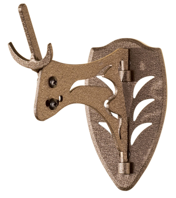 Skull Hooker Little Hooker Steel Robust Brown Small/Mid-Size European Skull Mount