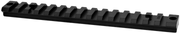 Warne V49820MOA Vapor Picatinny Rail Black Anodized Aluminum Savage Axis/Axis II - 20 MOA