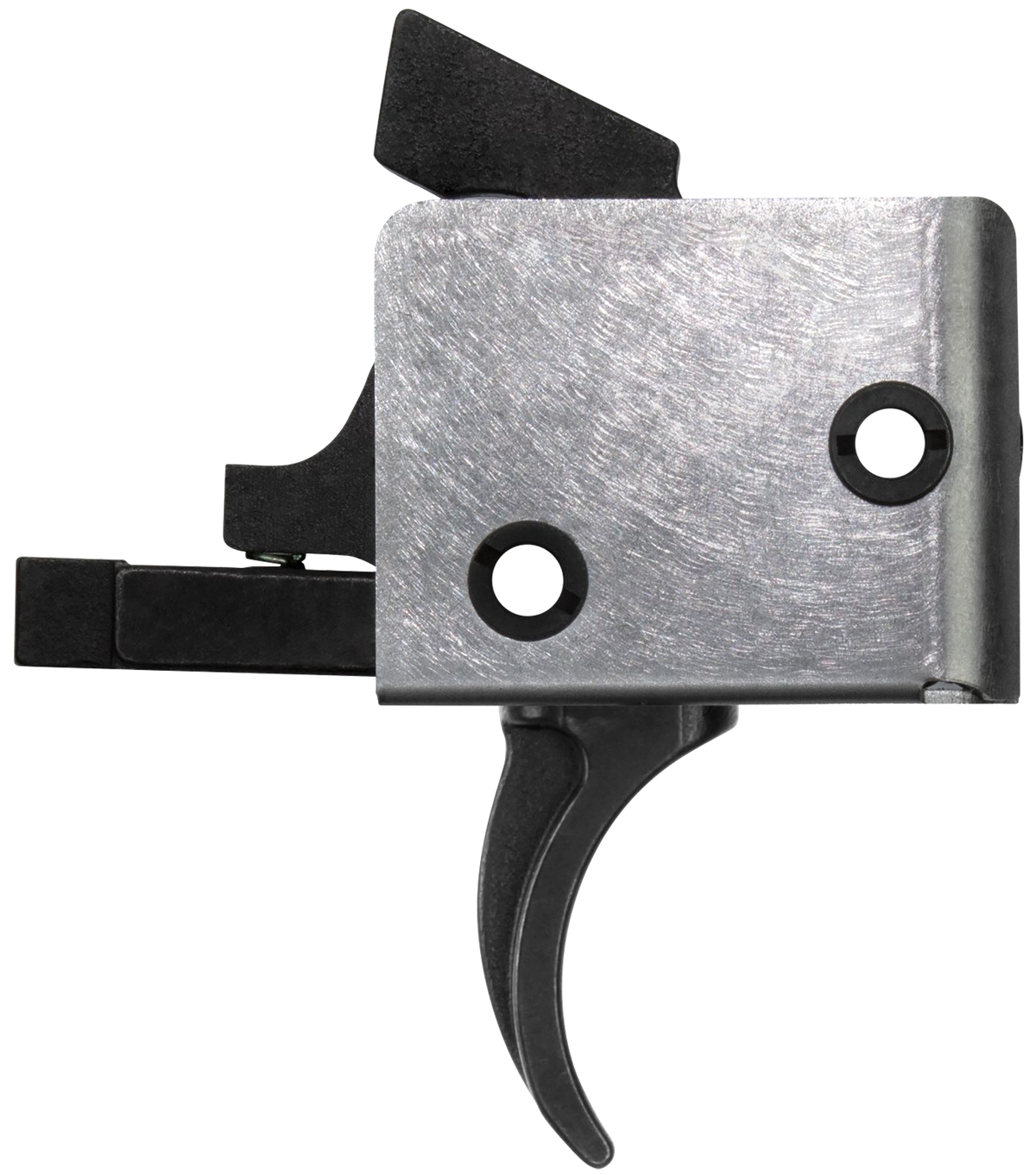 CMC Triggers 93501 Drop-In AR-15 Single-Stage Curved Trigger 5-5.50 lbs - Black/Silver