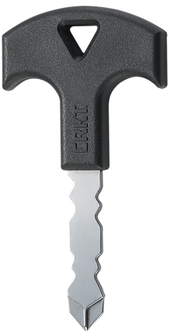 Columbia River CRKT 9705 Williams Defense Key 3.57" 3CR13 Steel Matte Black - Includes Phillips Screwdriver