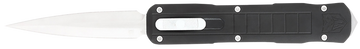 CobraTec Knives Raptor 3.13" OTF Dagger Plain D2 Steel Blade 4.50" Black Aluminum Handle
