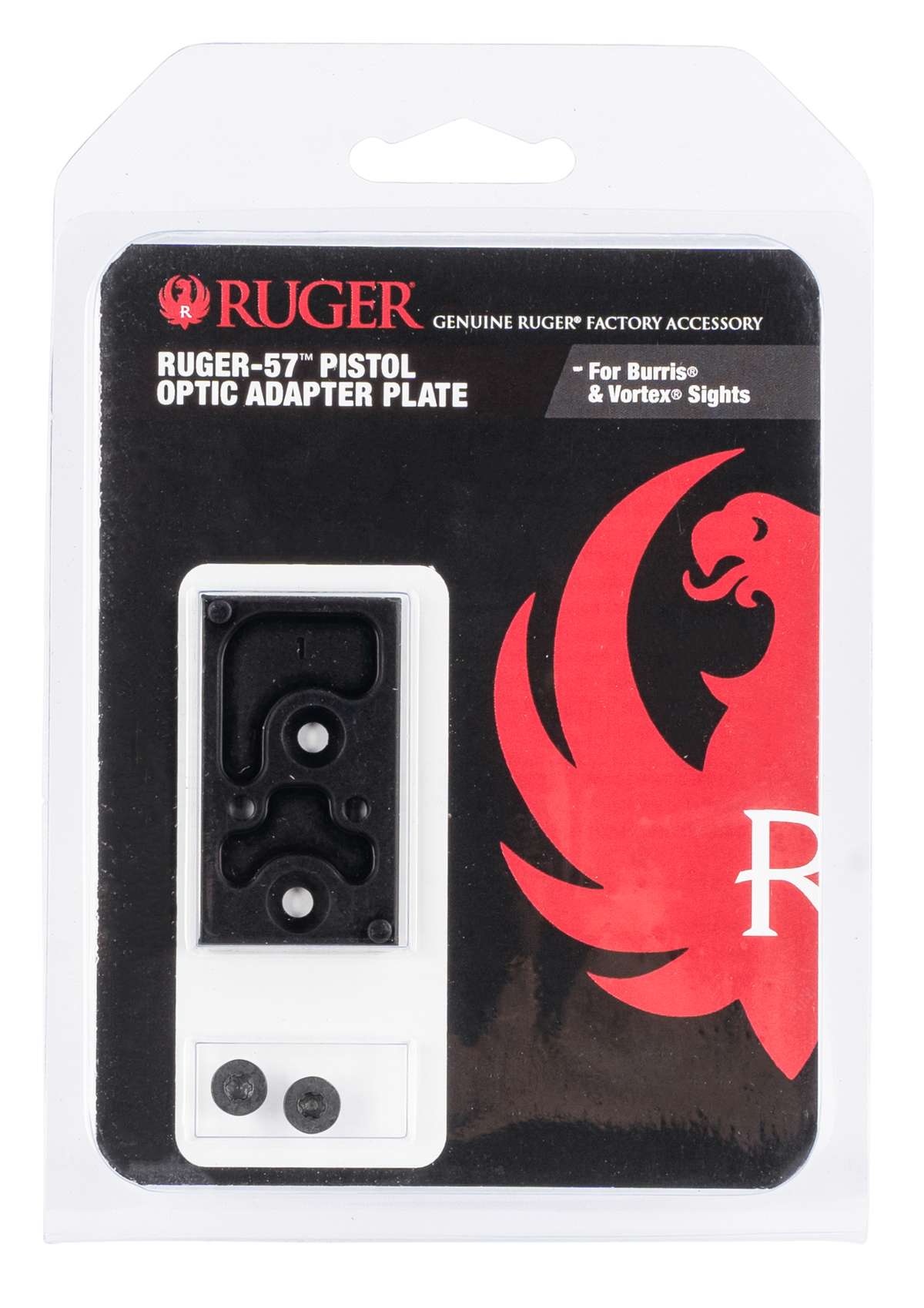 Ruger 90720 Optic Adapter Plate for Ruger-57 Burris & Vortex Red Dots - Matte Black