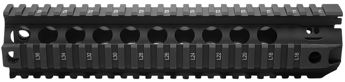 BCM QRF 10" AR-15 Quad Rail Free-Float Handguard - Black Anodized