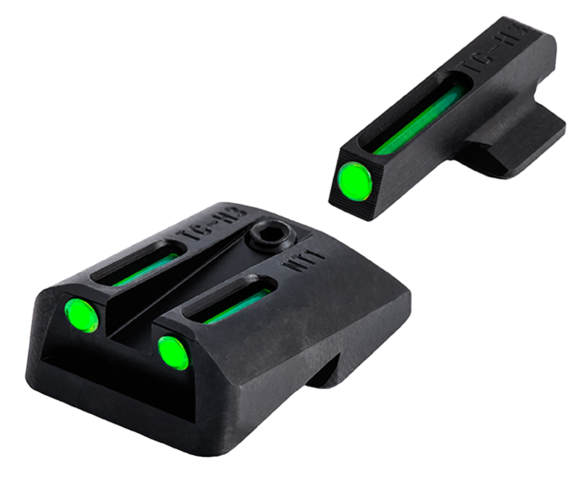 TruGlo TFO TG131NT2 1911 Government Novak Tritium/Fiber Optic Night Sight Set