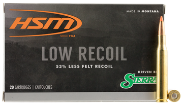 HSM 27014N Low Recoil  270 Win 130 gr Orange Polymer Tip 20 Per Box/ 20 Case