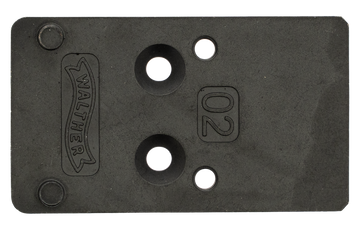 Walther Arms PDP 2.0 Trijicon RMR Type 2 Optic Adapter Plate Black Steel