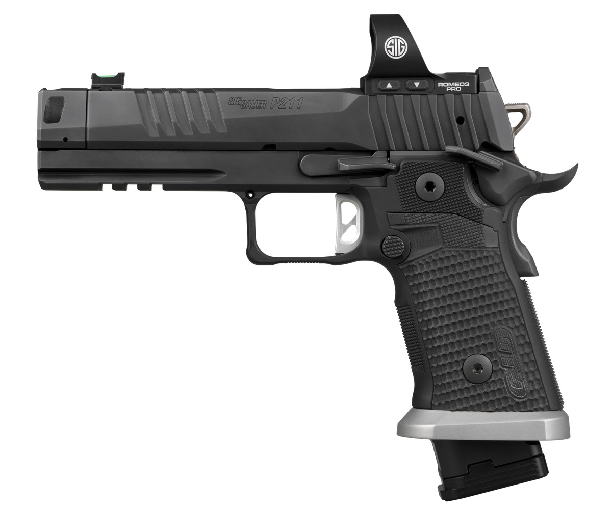 Sig Sauer P211 GTO w/Optic 9mm 4.40" 21+1 Pistol - ROMEO3 PRO