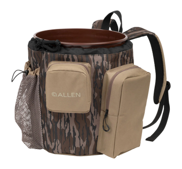 Allen 5587 Dove Bucket Organizer - 5-Gallon Bucket Shell Carrier with Padded Backpack Straps
