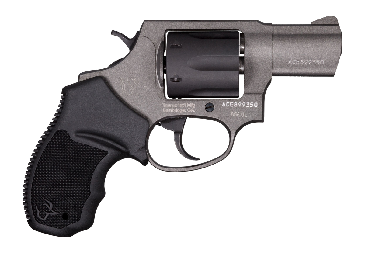 Taurus 856 UltraLite 38 Special +P 2" 6-Shot DA/SA Revolver - Tungsten Cerakote