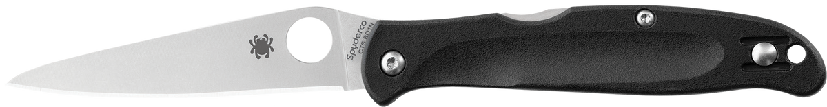 Spyderco Charisma Lightweight 2.98" CTS BD1N Drop Point Plain Edge FRN Black Folding Knife