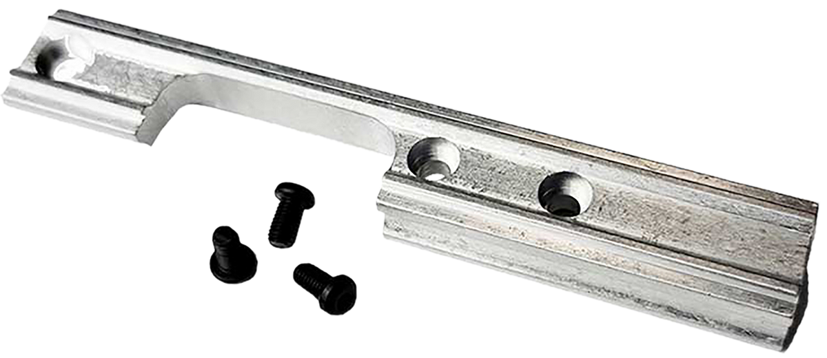 Crickett KSA031ALSS Scope Mount Kit 3/8" Dovetail Silver Aluminum