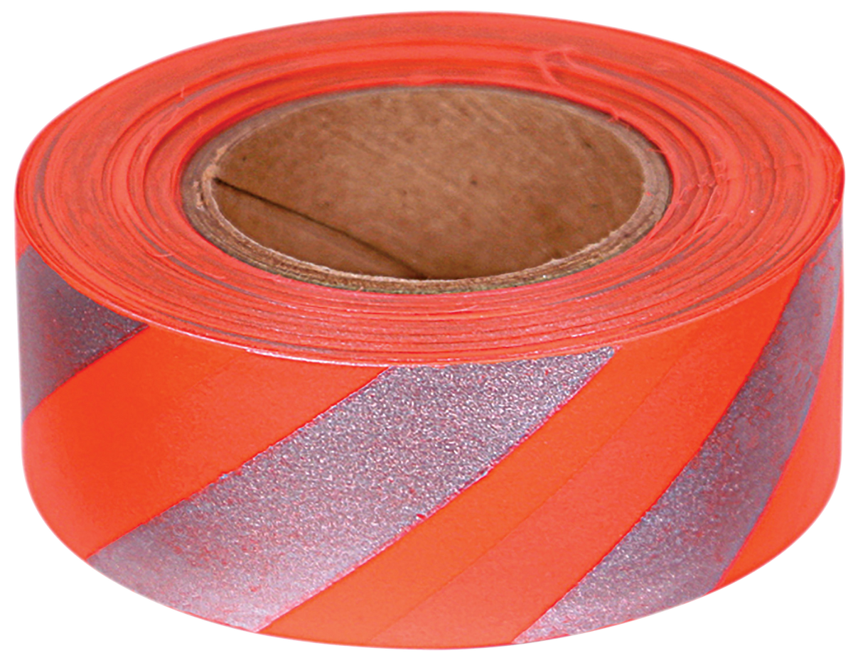 Allen 46 Reflective Flagging Tape Orange 150' Roll