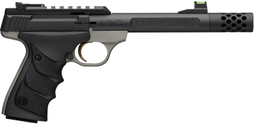Browning Buck Mark Plus URX 22 LR 5.9" 10+1 SAO Pistol - Fiber Optic / Muzzle Brake