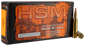 HSM Varmint 243 Win 75gr Hornady V-Max 20 Rd - Box or Case