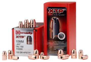 Hornady XTP 45 Cal .451 185 gr Hollow Point Reloading Bullets - 100/Box