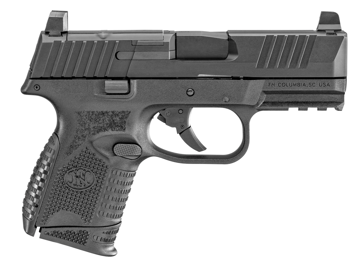FN 509C MRD Compact 9mm Luger 3.70" 10+1 Striker-Fired Pistol