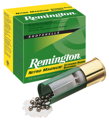Remington Ammunition Nitro Magnum 20 Gauge 3" 1-1/4 oz 4 Shot 25 Rds - Box or Case