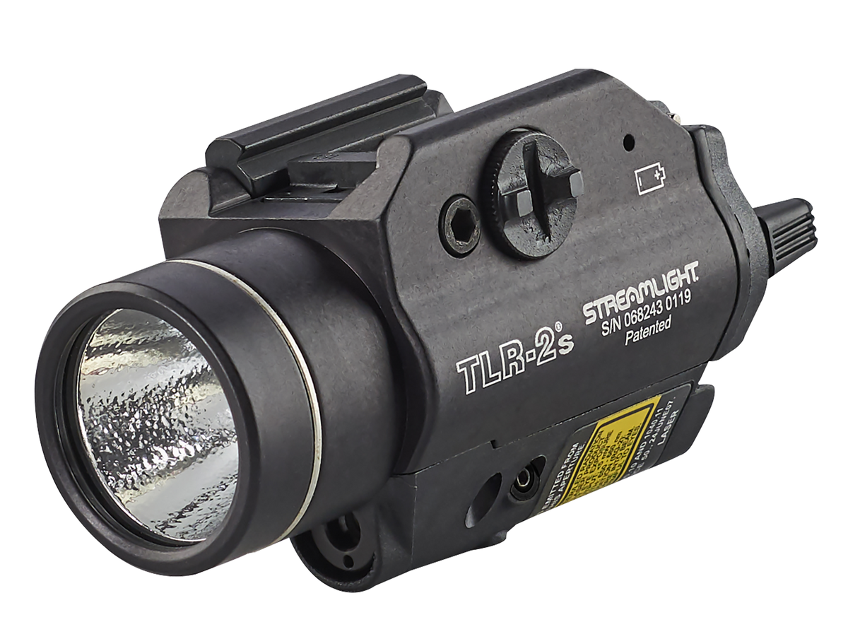Streamlight 69230 TLR-2S 300 Lumen White LED/Red Laser Weapon Light w/Strobe - Black Anodized